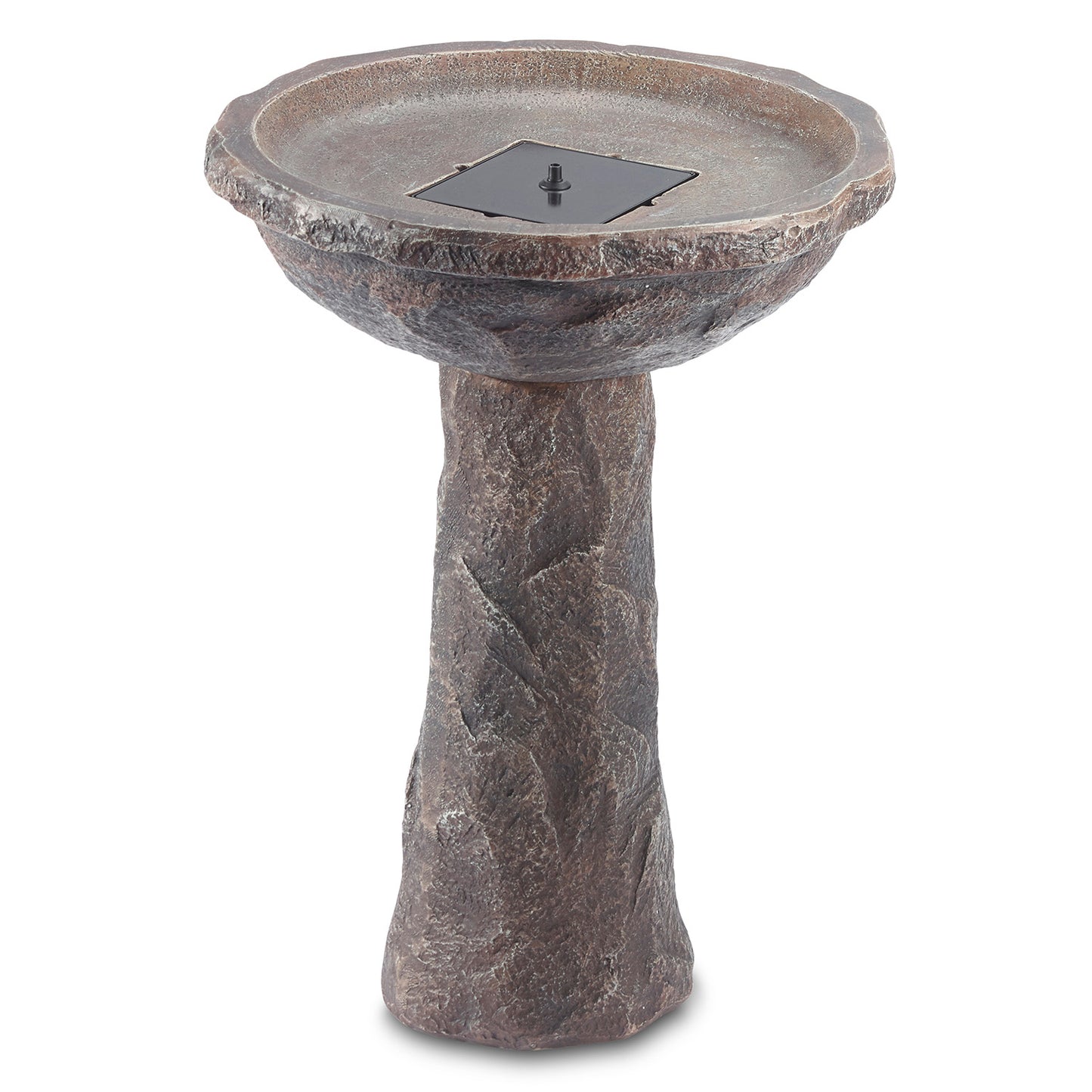 Bedrock Solar Birdbath