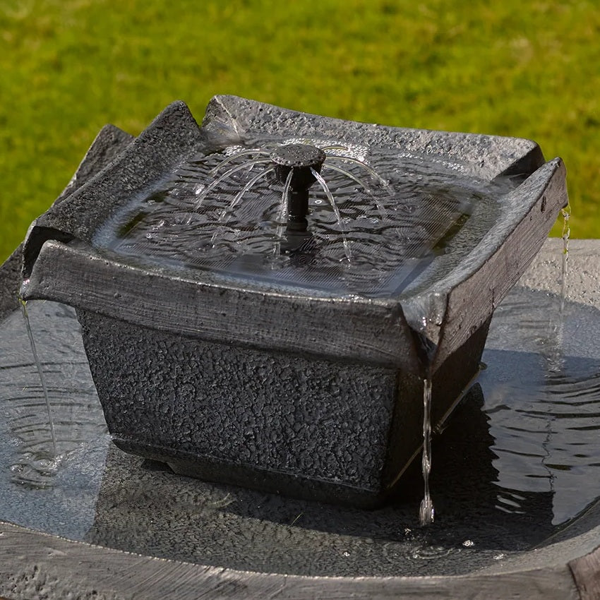 Fountain Head Kit for IntelliSolar Birdbaths & IntelliSolar 2-Tier Fountains (smaller holes)