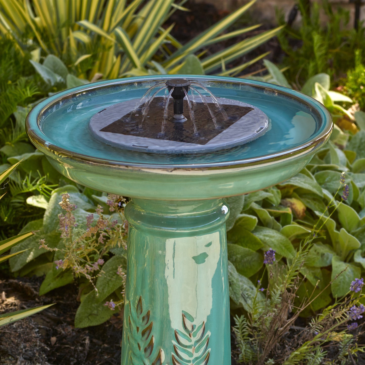 Aquanura 9" IntelliSOLAR Insert for Traditional Birdbaths
