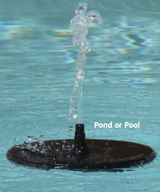 Aquanura LP 6" Solar Insert for Traditional Birdbaths
