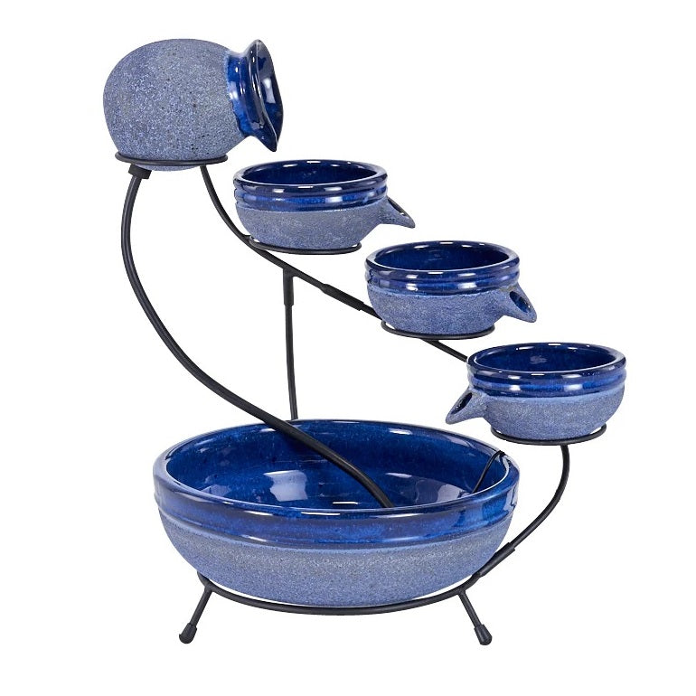 Jug/Pitcher for Blueberry Ceramic Cascade