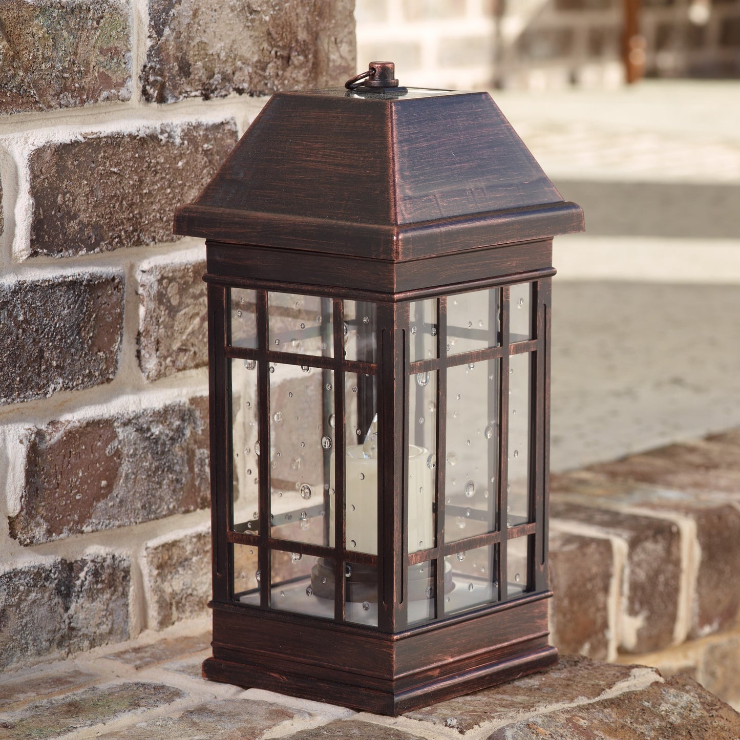 San Rafael II Solar Mission Lantern (15"H)