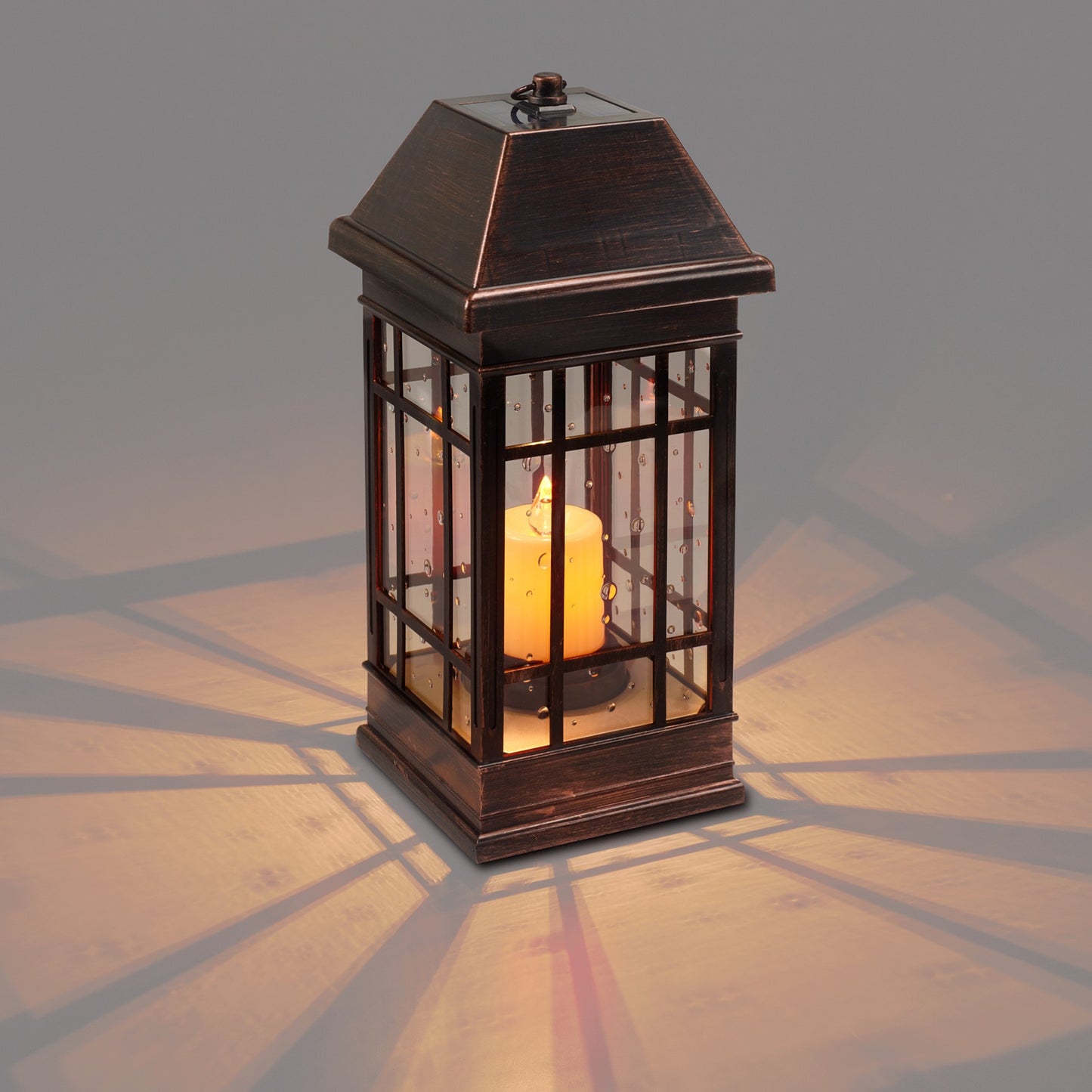 San Rafael II Solar Mission Lantern (15"H)