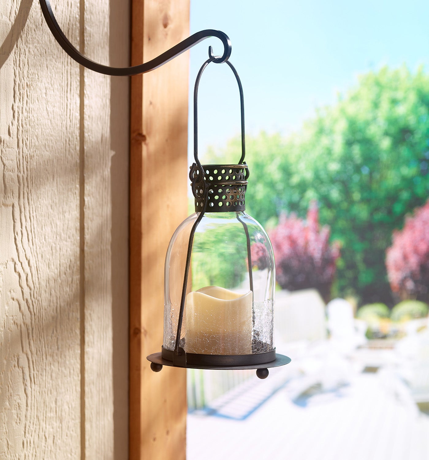 Monaco LED Lantern - Clear