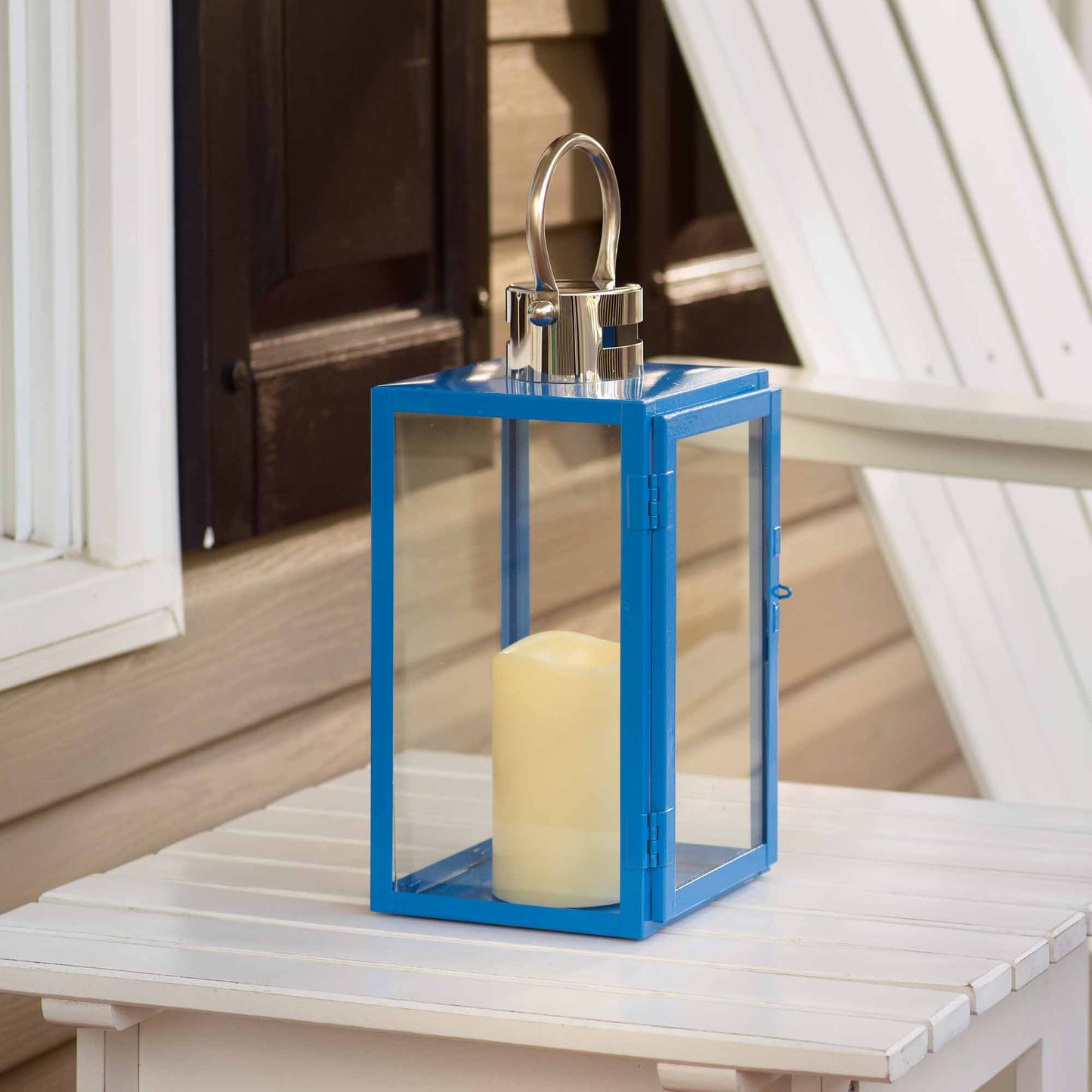 Nemo LED Candle Lantern - Blue