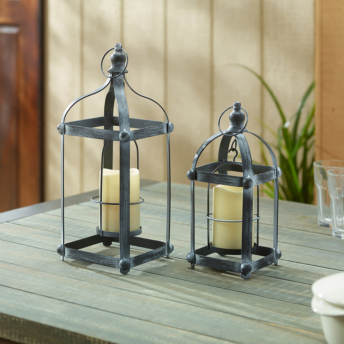 Bradford LED Candle Lanterns (Set of 2)