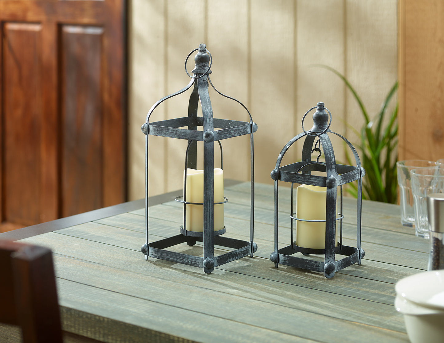 Bradford LED Candle Lanterns (Set of 2)