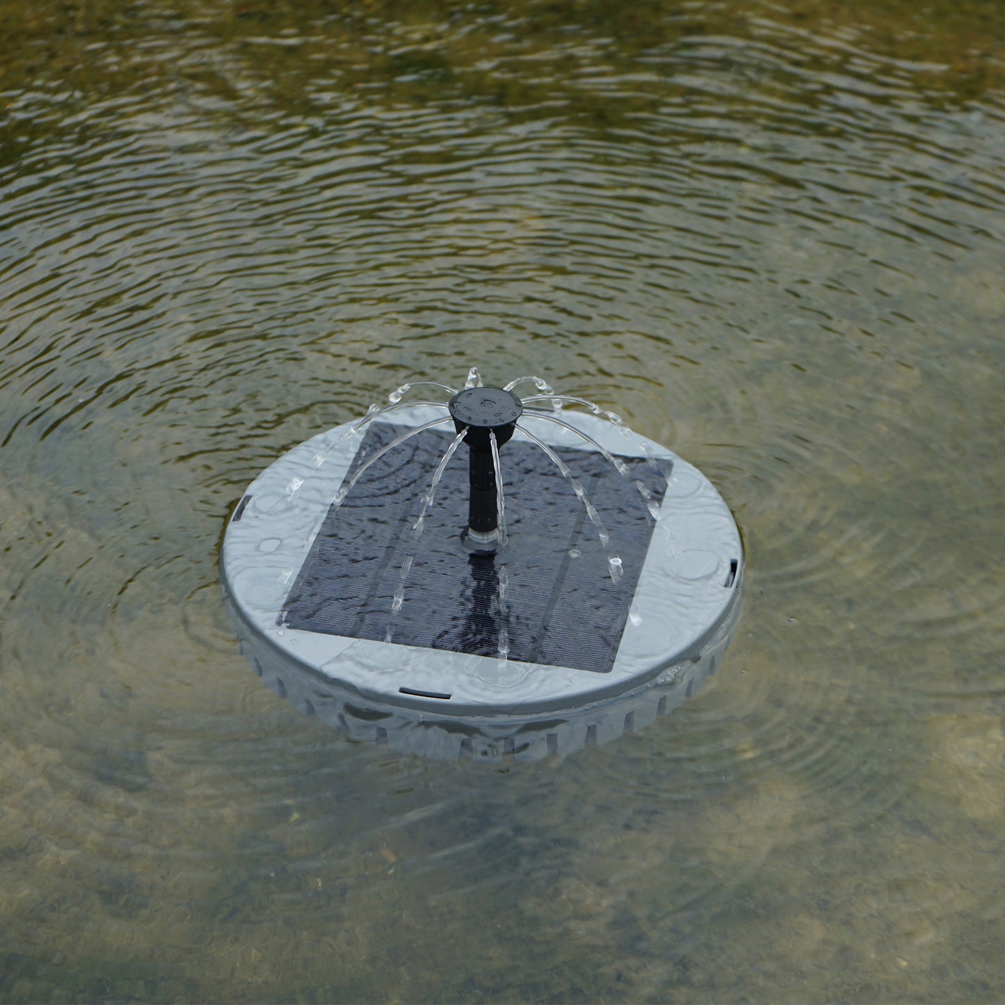 Aquanura 9" IntelliSOLAR Insert for Traditional Birdbaths, Ponds, Pools