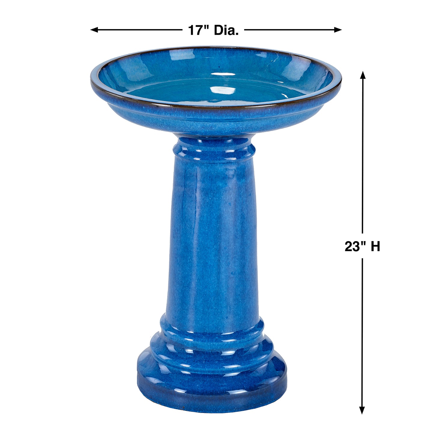 Aviatra Ceramic Traditional Birdbath