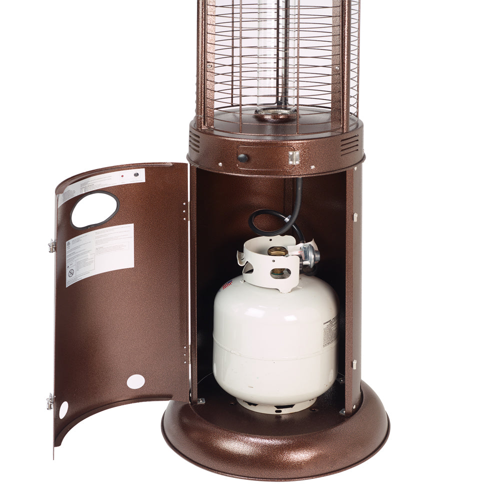 BromoHeat Standing Patio Floor Heater- Bronze