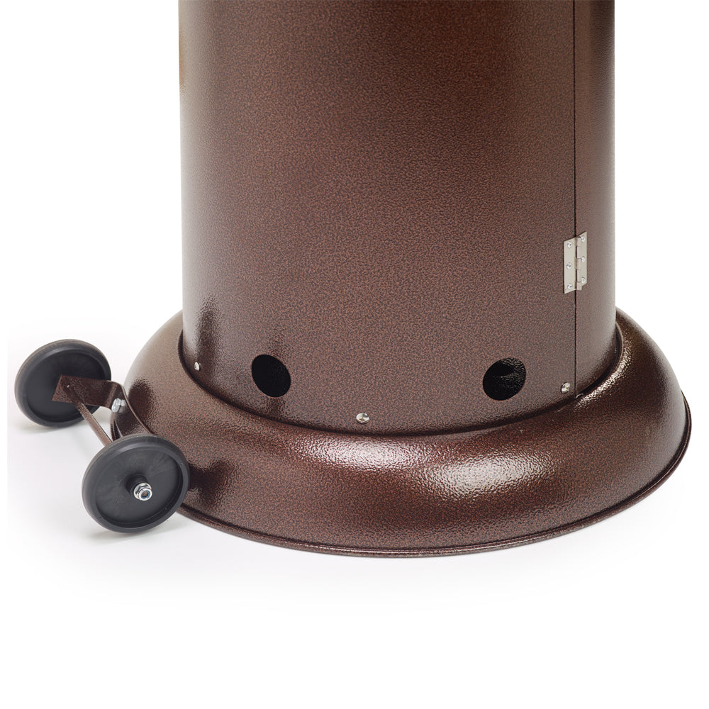 BromoHeat Standing Patio Floor Heater- Bronze