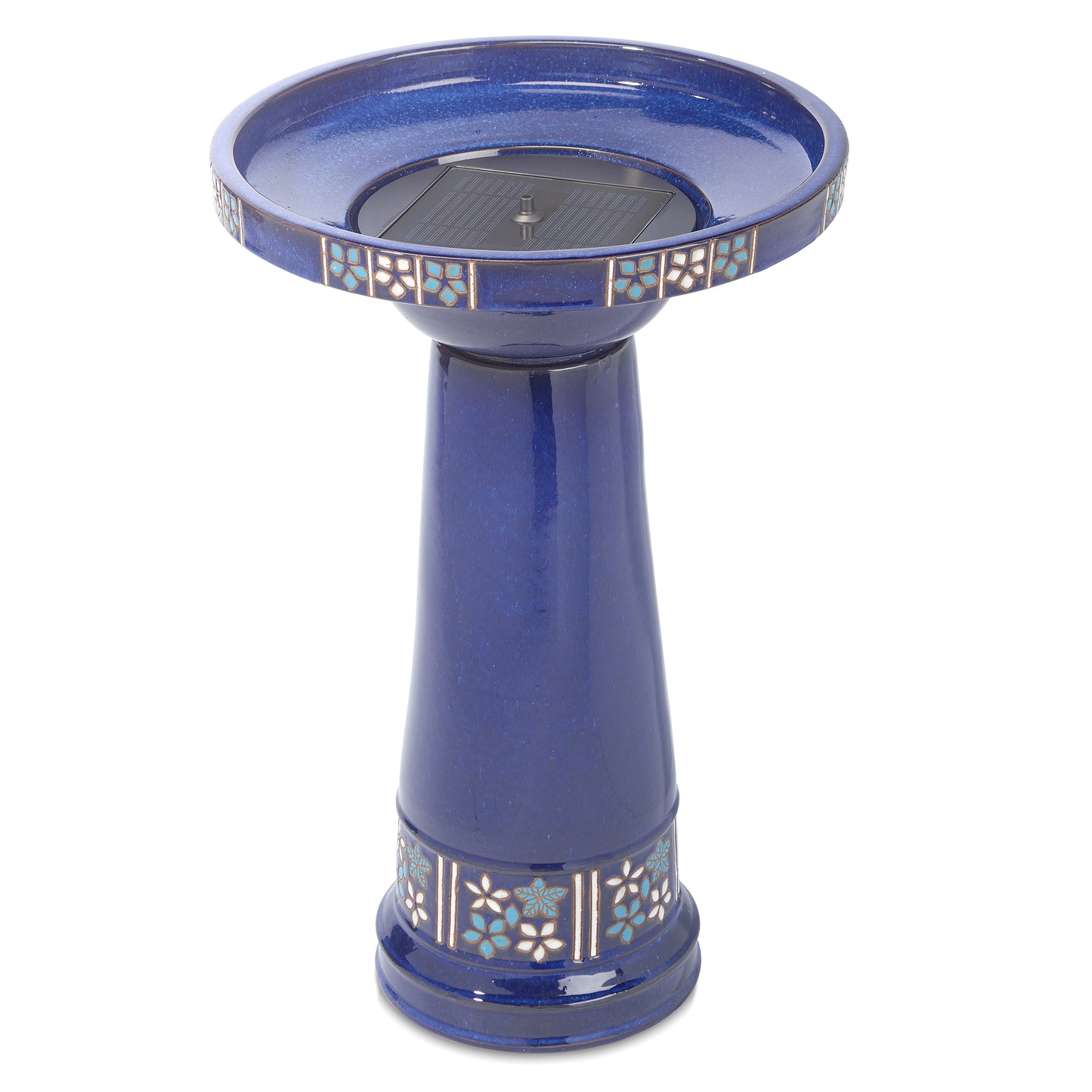 Louisa Solar Birdbath