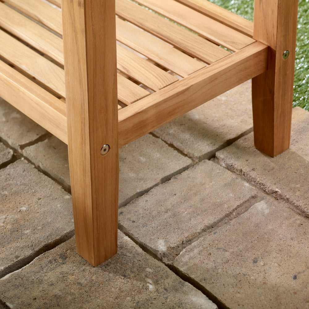Santorini Teak Console Bar Table