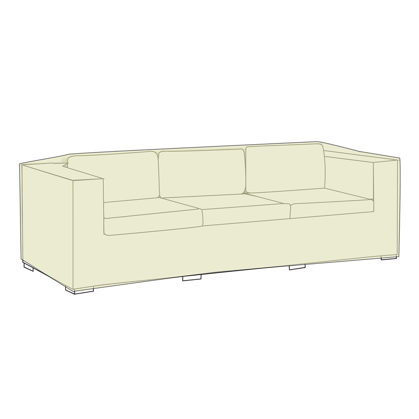 Oversized Sofa Cover (102")
