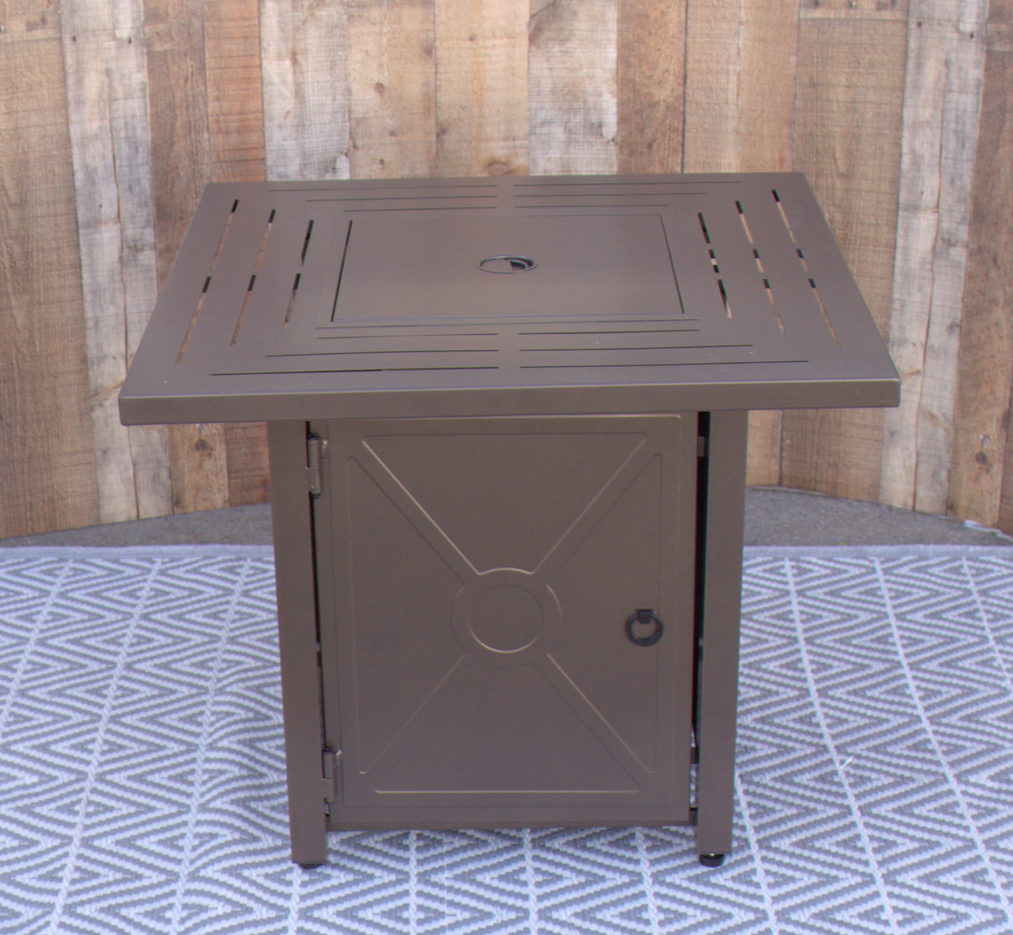 Ashbury Outdoor Patio Fire Pit - Bronze