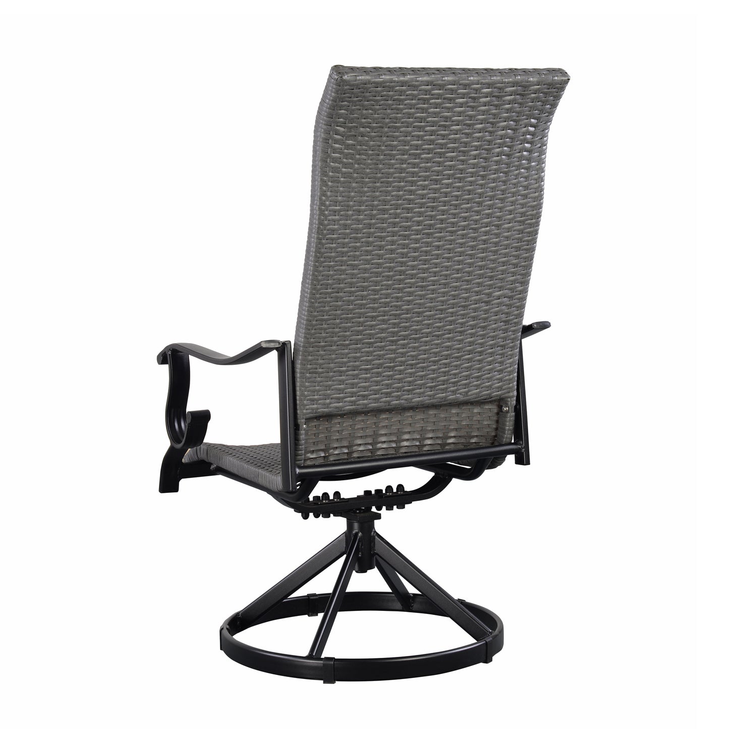 Westin 5pc Wicker Dining Set - Black/Gray