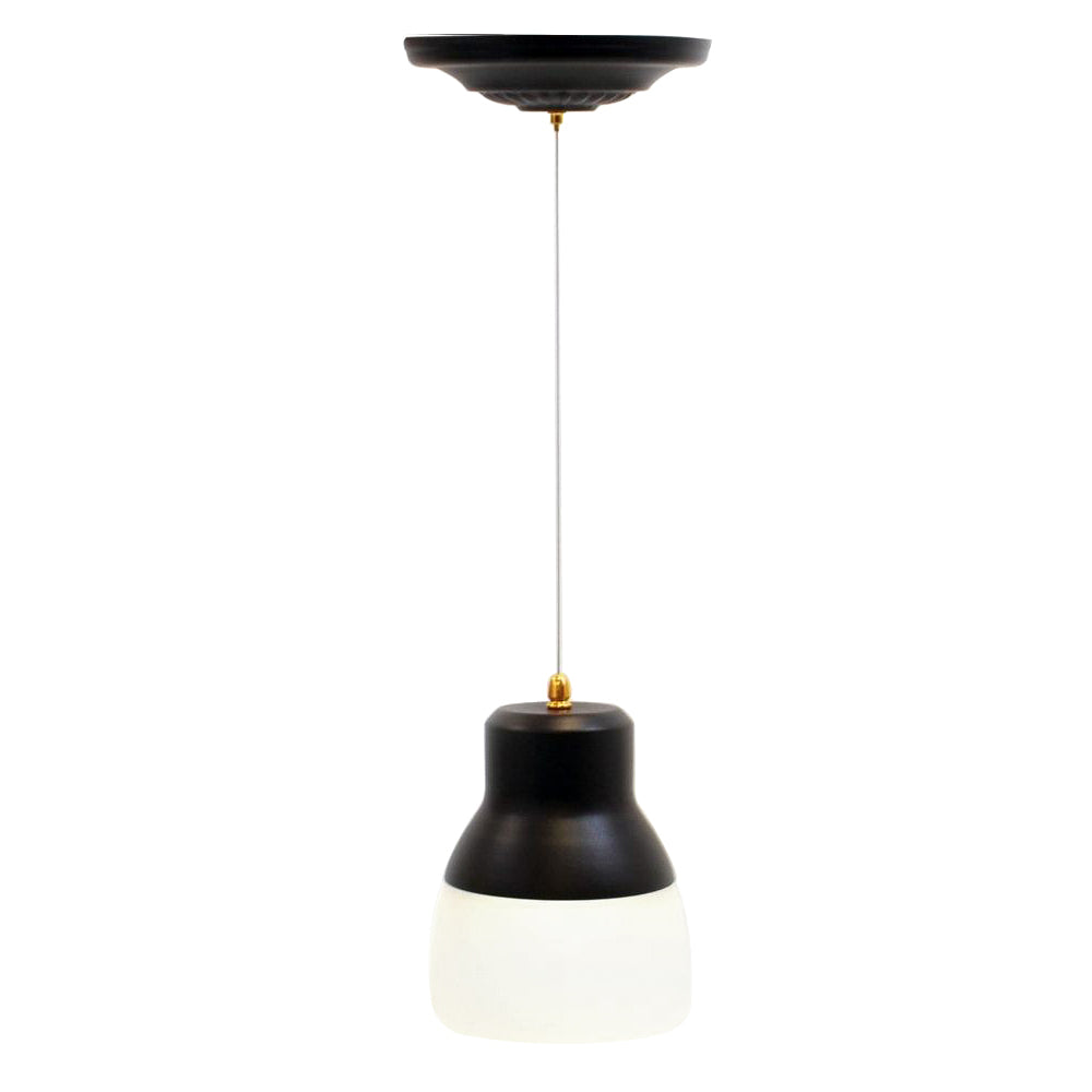 Glass Pendant Light - Brown Bronze