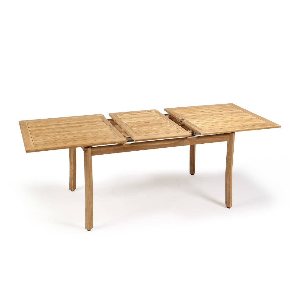 Santorini Premium Teak Extendable Patio Dining Table