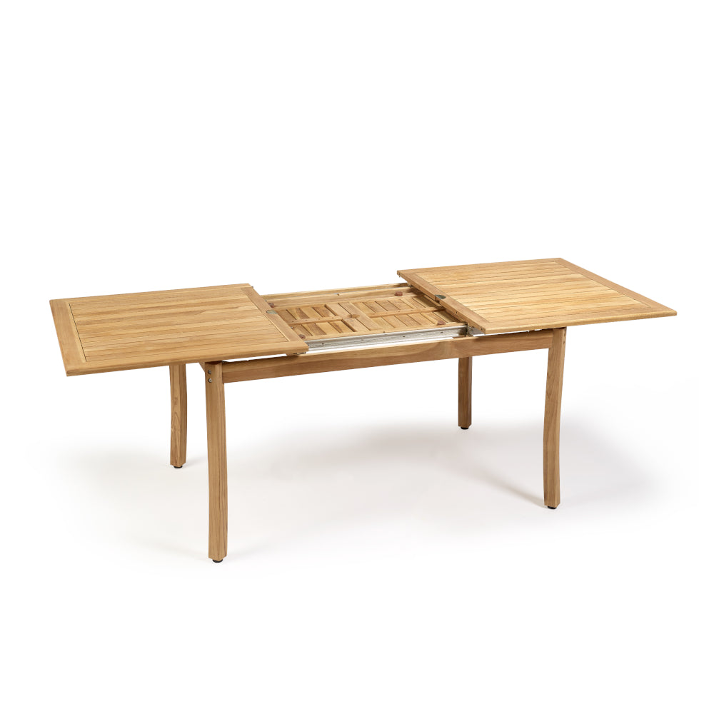 Santorini Premium Teak Extendable Patio Dining Table