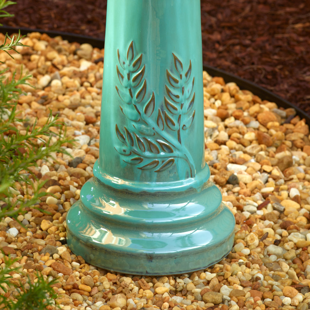 Wingate Ceramic Traditional Birdbath