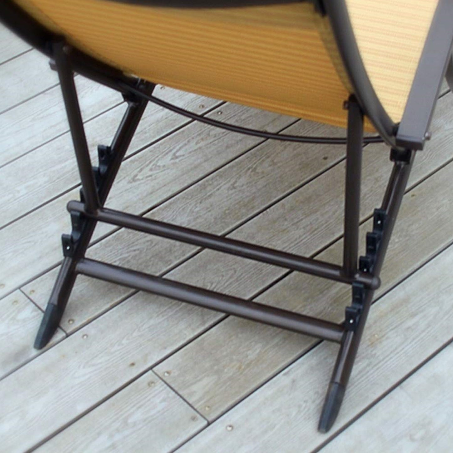 Westin Sling Chaise Lounger - Bronze/Tan