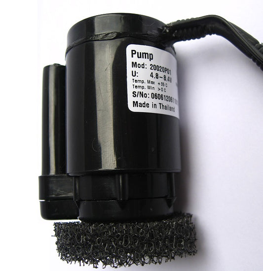 20020P01, 20020ELCB, 24400P01 Pump with short cable (for Birdbath, 2-Tier, Lily) *DISCONTINUED