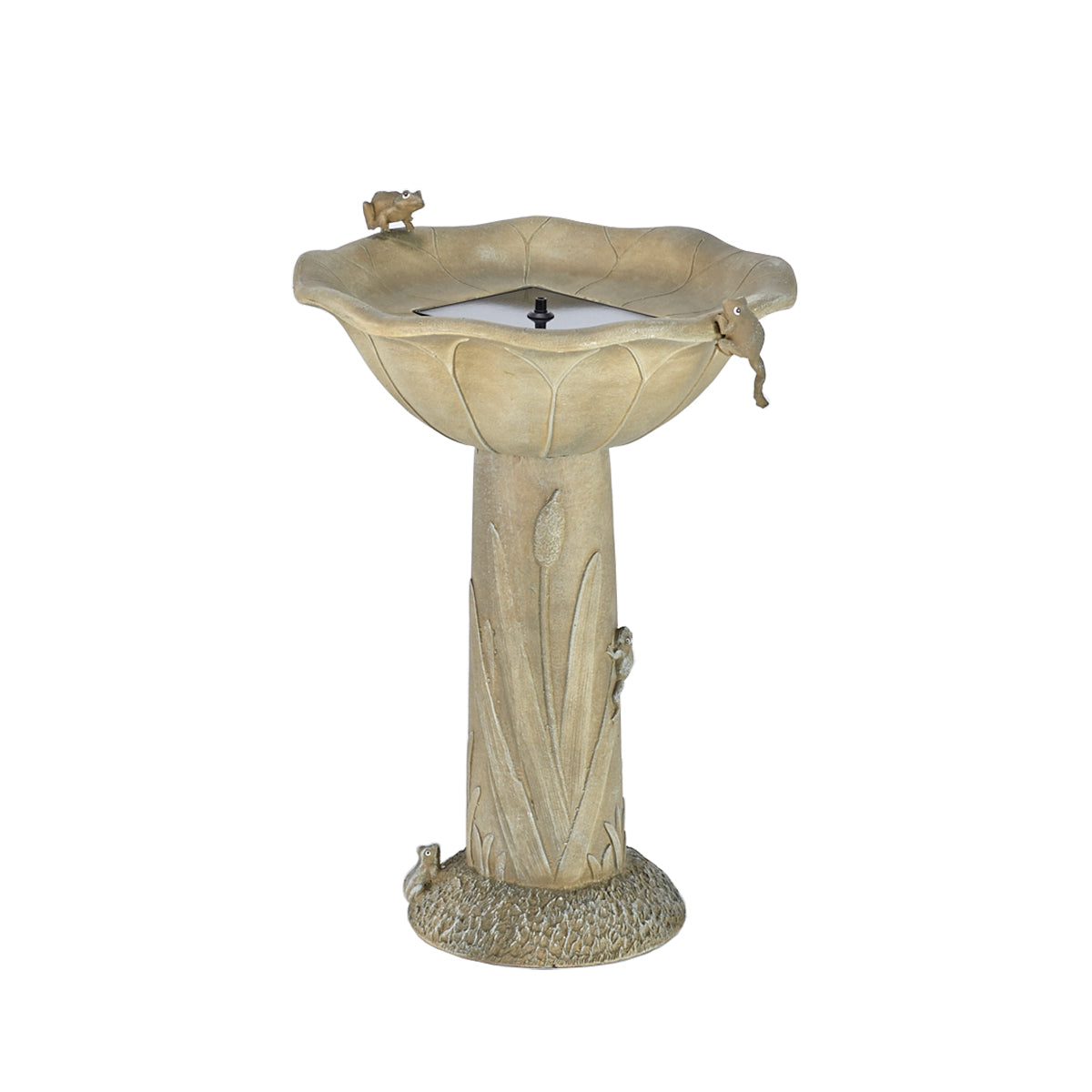 Acadia Solar Birdbath