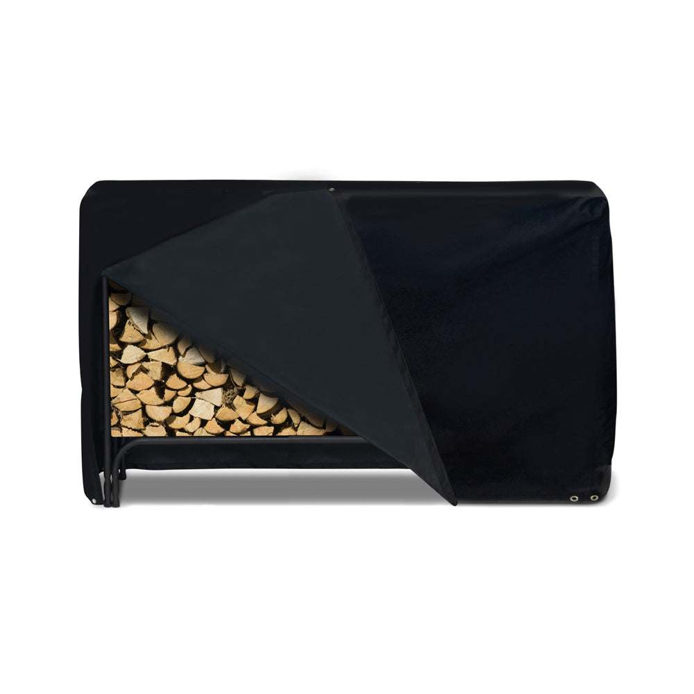 96" Log Rack Cover (Black Or Khaki)