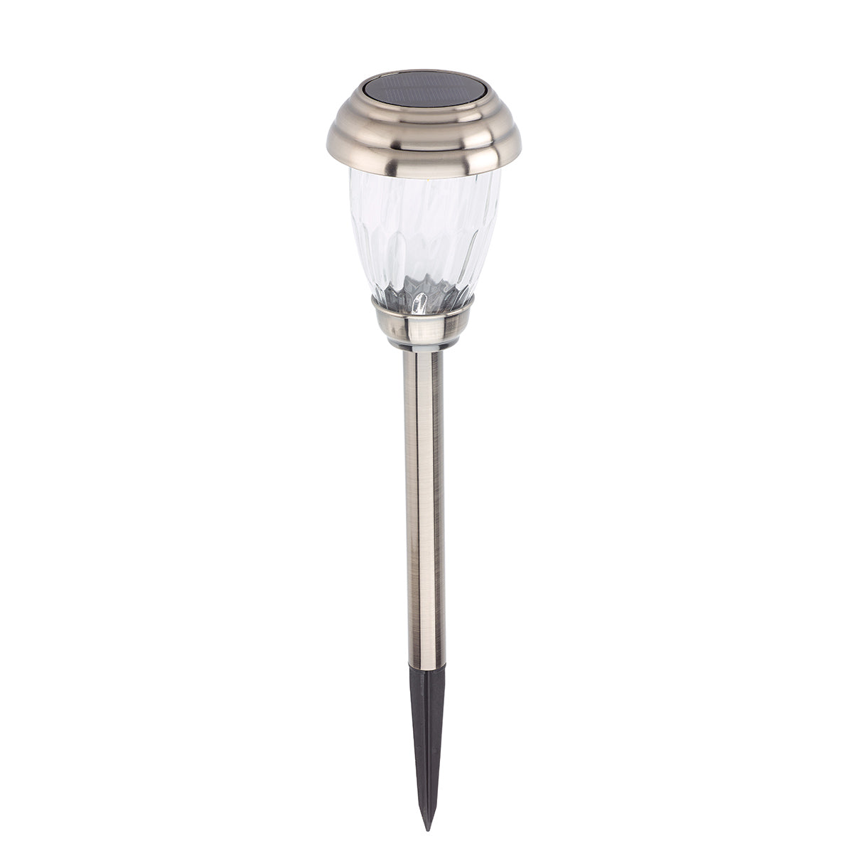 Charleston 6pack Solar Pathway Lights - Pewter