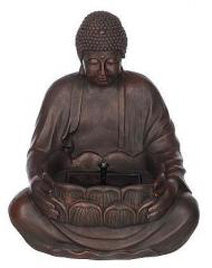 Buddha Solar Fountain