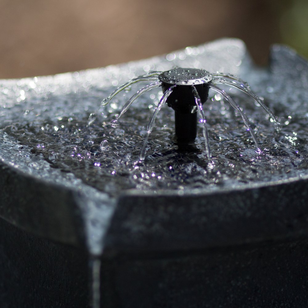 Fountain Head Kit for Birdbath Solar Fountains