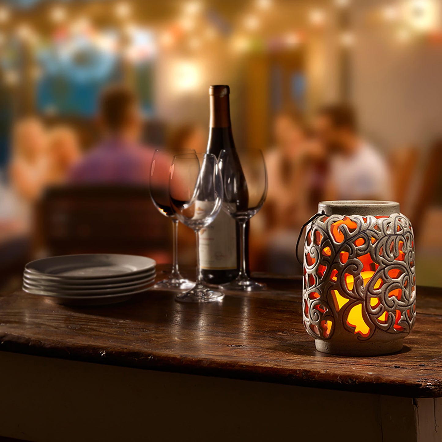 Orcini 7"" LED Candle Lantern