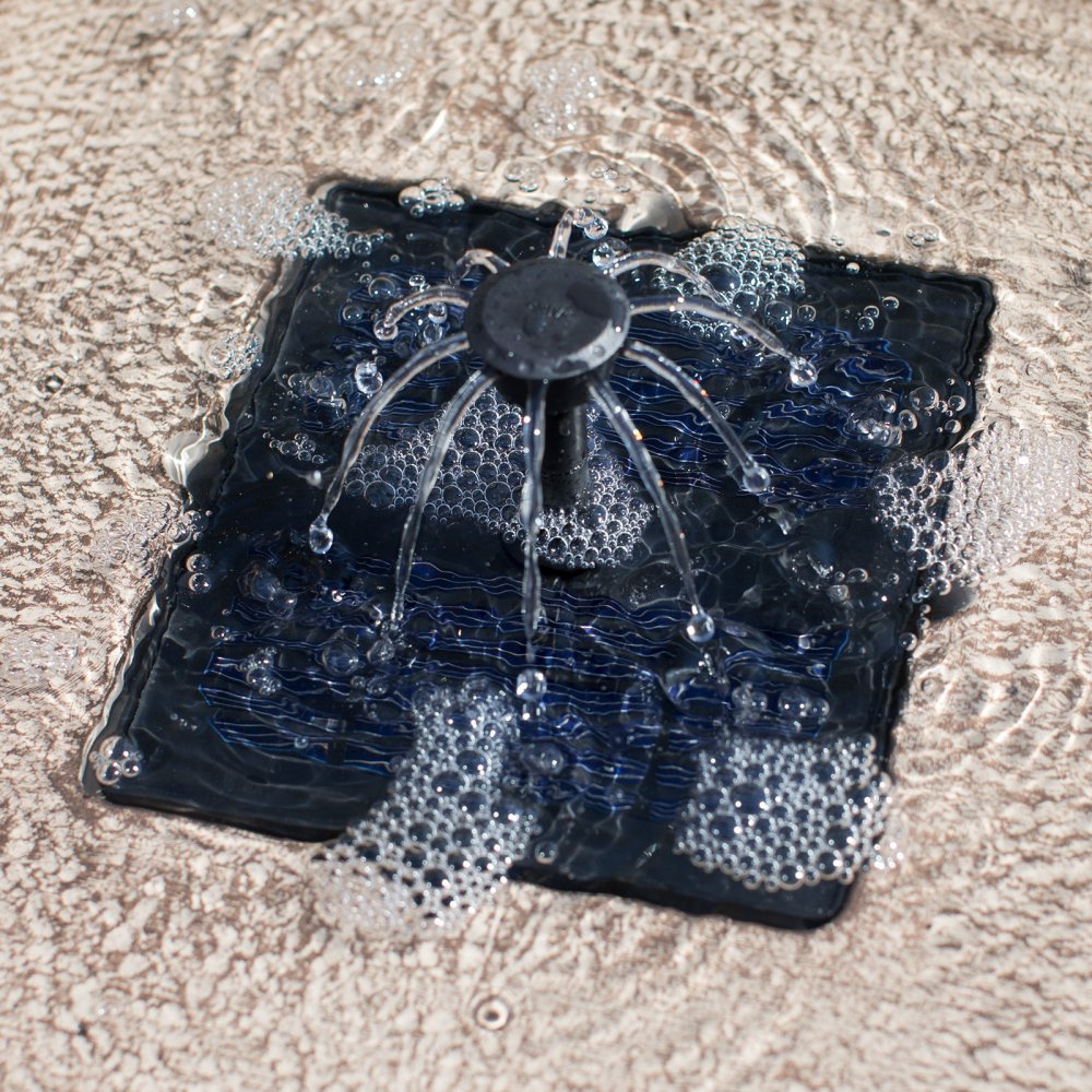 Fountain Head Kit for Birdbath Solar Fountains
