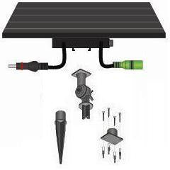 SC2W0D Solar-On-Demand Panel 6v 2w (for Cascade on Metal Stand)