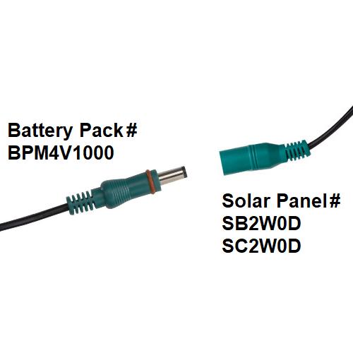 BPM4V1000 Battery Pack 4.8V 1000mAh Ni-MH (for Solar-On-Demand Fountains) *Discontinued, Need New Kit