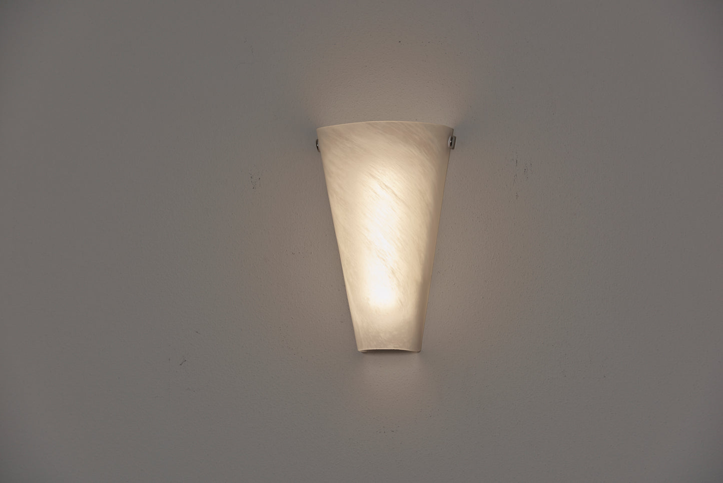 Vertical LED Backplate for Sconce Lights (White)