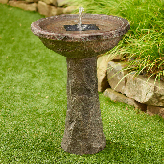 Bedrock IntelliSOLAR Birdbath with Remote