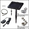 2050PKST Standard Solar Kit for Pouring/Cascade Fountain on Metal Stand *Threaded Plugs