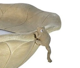 2 Frogs for Acadia Birdbath (thin peg for bowl with 2-tab connector)