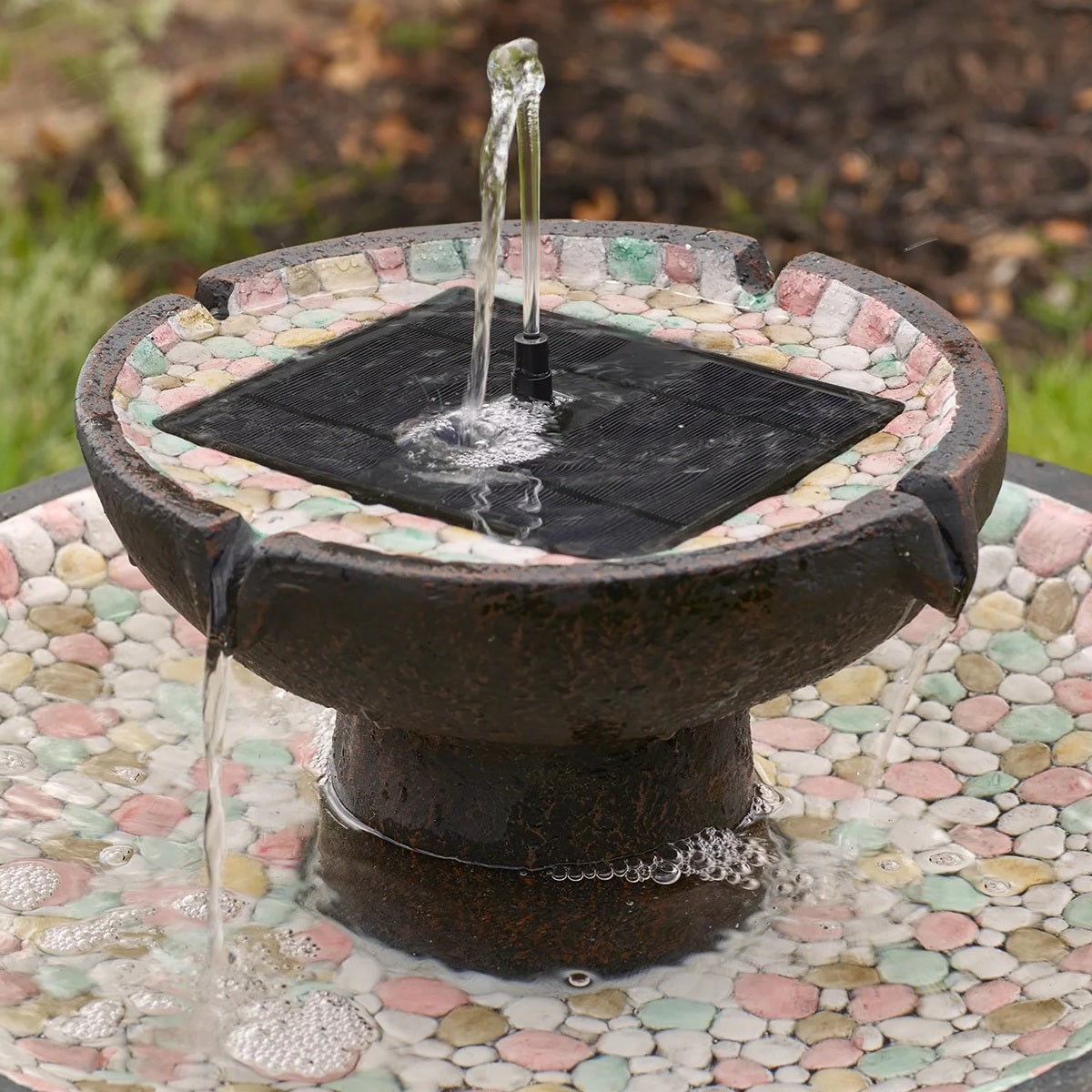 Fountain Head Kit for IntelliSolar Birdbaths & IntelliSolar 2-Tier Fountains (smaller holes)