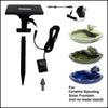 2130PKS-T(GE) Standard Solar Kit with AC Adapter for Ceramic Spouting Fountain *Threaded Plugs