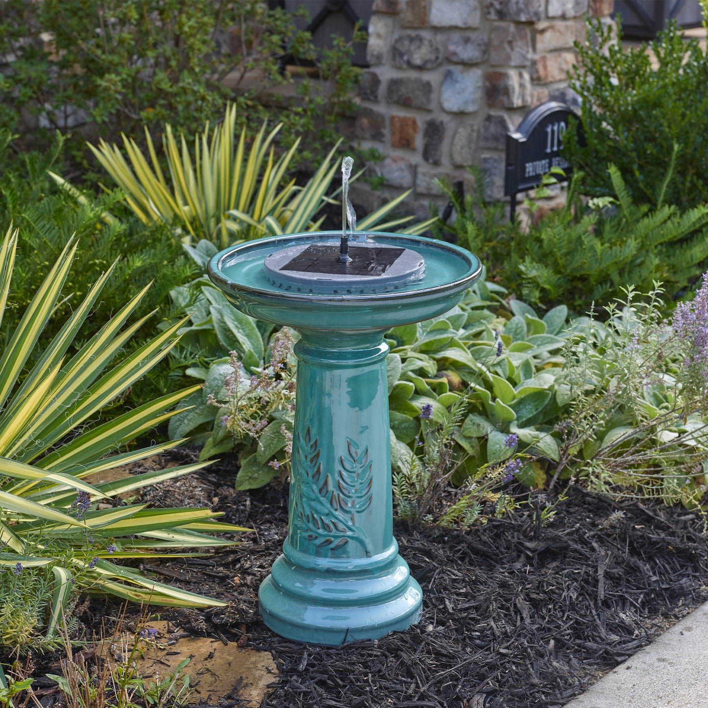 Aquanura 9" IntelliSOLAR Insert for Traditional Birdbaths