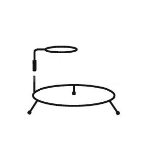 Metal Stand for Marin Fish Pouring Fountain