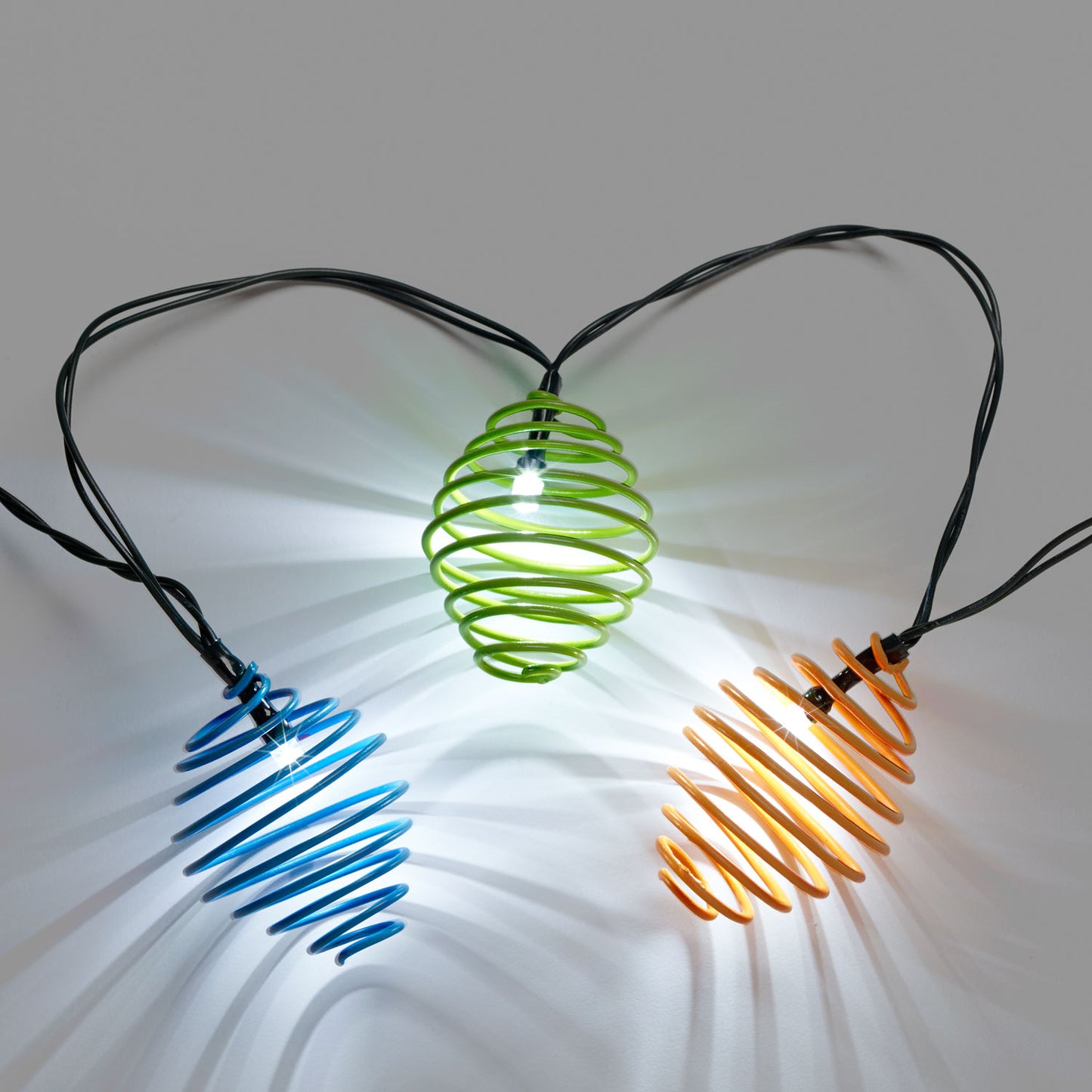 Curvet Multi Color Solar String Lights - Professional Series