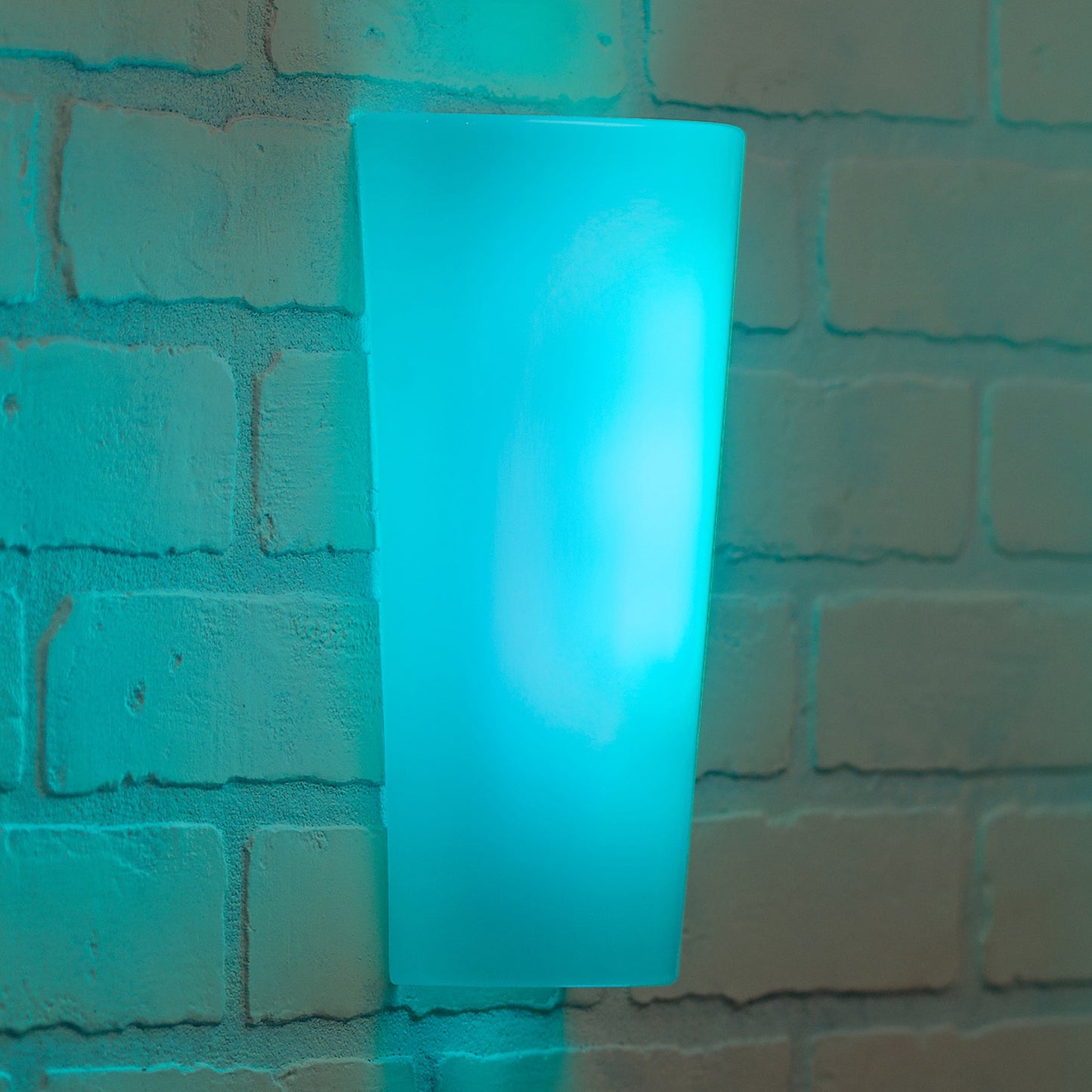 Vivid High Gloss LED Battery Sconce with White & Color Changing Modes