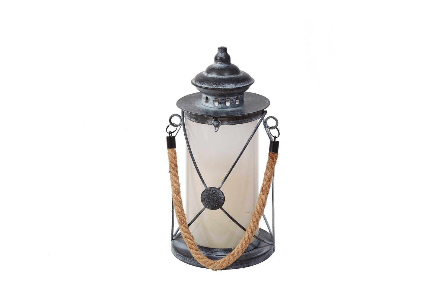 Walden Candle Lantern with Dancing LED Flame