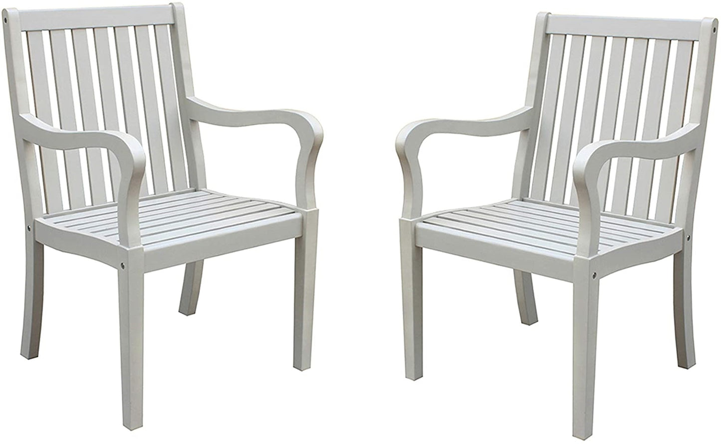 Acacia Light Gray Dining Chair - Set of 2
