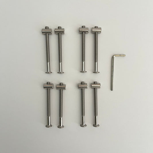 Hardware for Santorini Teak Dining Table