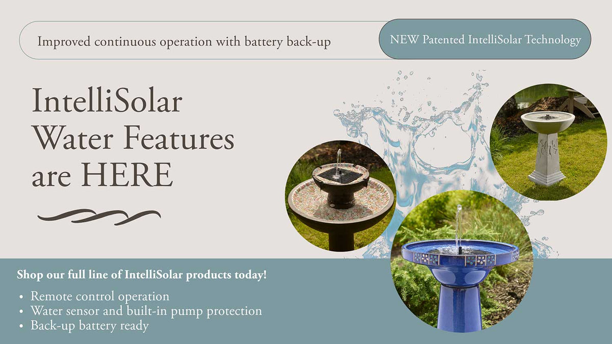 IntelliSolar Water Features are HERE!