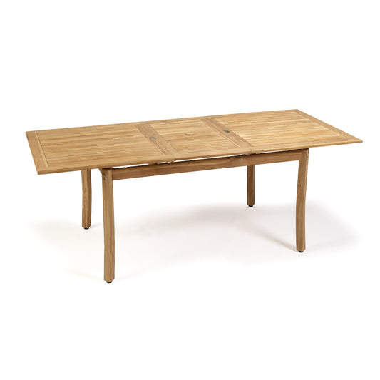 Santorini Premium Teak Extendable Patio Dining Table